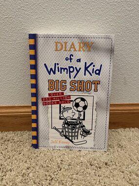 Diary of a Wimpy Kid Big Shot by Jeff Kinney Hardcover Book